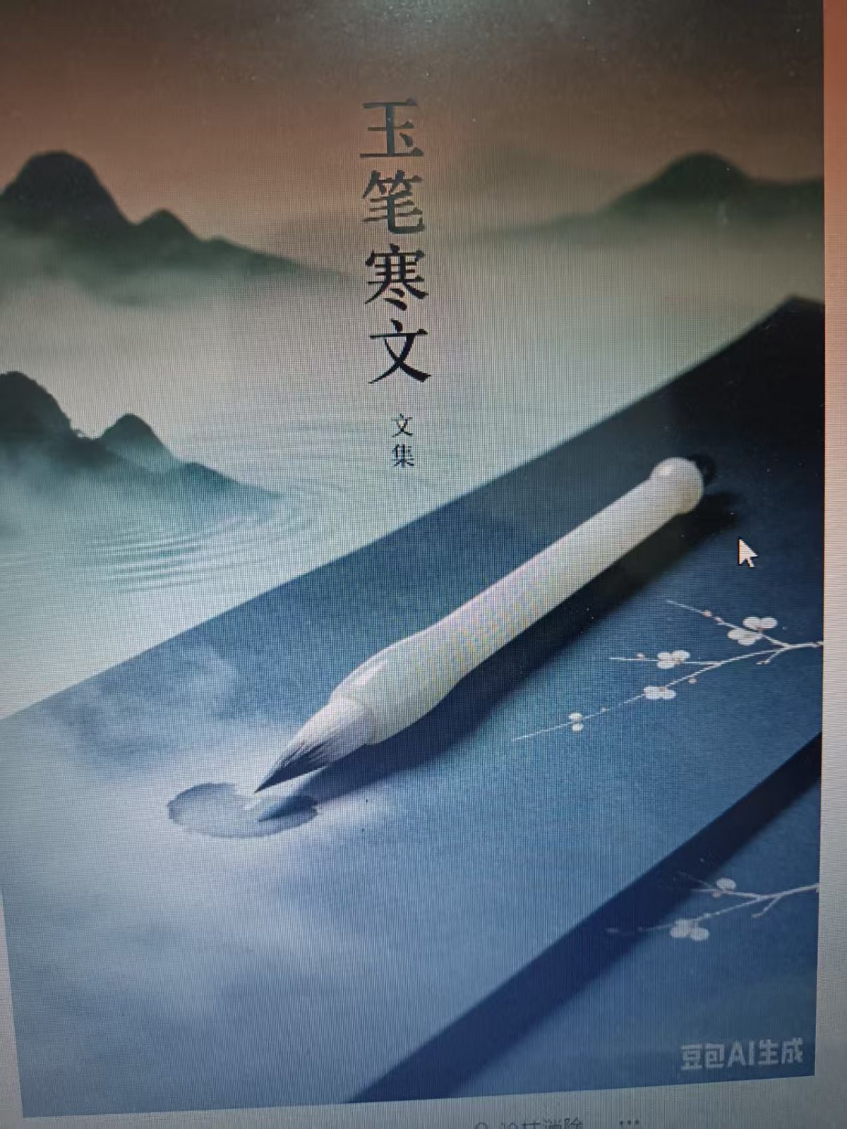 玉笔寒文